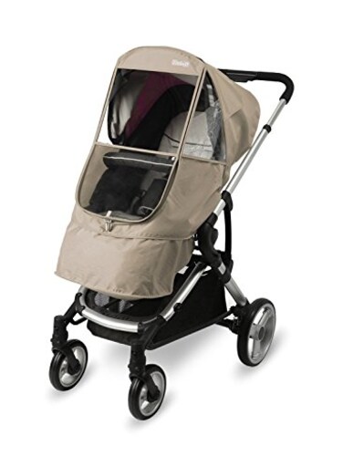 Manito Elegance Beta Stroller Weather ShieldRain Cover Beige