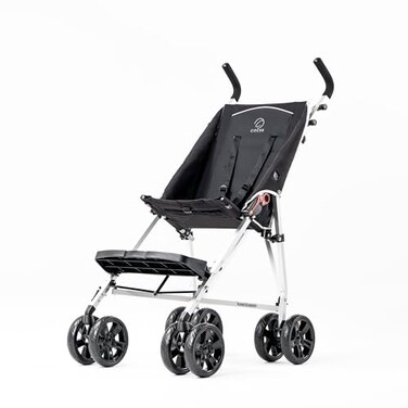 Coche XL Special Needs Stroller Disability Stroller for Older Child Larger Size Pushchair Easy Folding System Lightweight Aluminum Frame Black