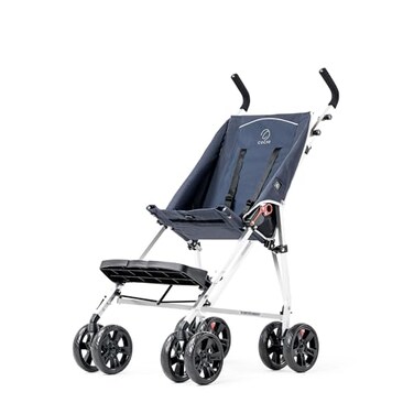 Coche XL Special Needs Stroller Disability Stroller for Older Child Larger Size Pushchair Easy Folding System Lightweight Aluminum Frame Blue