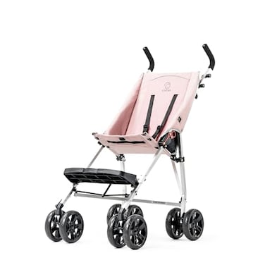 Coche XL Special Needs Stroller Disability Stroller for Older Child Larger Size Pushchair Easy Folding System Lightweight Aluminum Frame Pink
