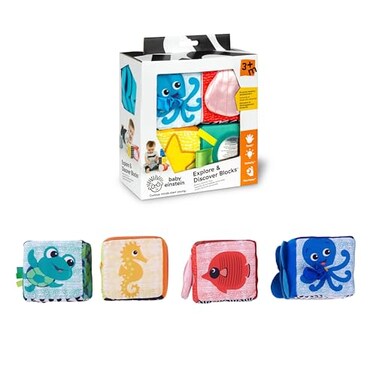 Baby Einstein Explore Discover Soft Blocks Toys Ages 3 Months