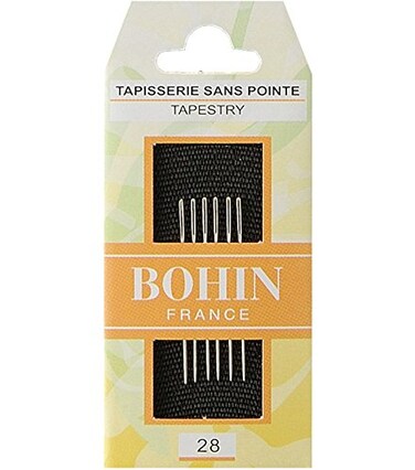Bohin Tapestry Hand Needles Size 28 White