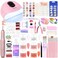 DouborQ Acrylic Nail Kit with Drill U V Light Complete Starter Set for Beginners With Everything