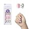imPRESS Kiss Impress No Glue Mani Press On Nails Design One Chance Pink Short Size Squoval Shape Includes 30 Nails Prep Pad Instructions Sheet 1 Manicure Stick 1 Mini File