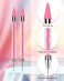 Difenni Rhinestone Picker Tool SetRhinestone Applicator ToolRhinestone Picker Dotting With 4 Extra Pink Replaceable Wax Head and 2 Tweezer Pink A