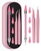 Difenni Rhinestone Picker Tool SetRhinestone Applicator ToolRhinestone Picker Dotting With 4 Extra Pink Replaceable Wax Head and 2 Tweezer Pink A