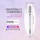 PANA 332 Diamond Carbide Safety Bit Style 08 Medium Grit Professional Cuticle Nail Drill Bits for Acrylic Gel Nails Dry Manicure Pedicure Shape Remove Tools