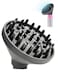 TOSAGE Upgraded Large Diffuser for Dyson Airwrap HS01 HS05 HS08 id Diffuser Nozzle Attachment for Fast Drying Wave Curly Thick Hair Gray