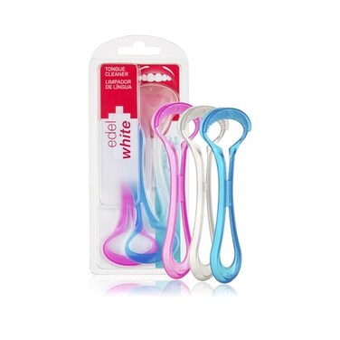 edel+white EdelWhite Tongue Cleaners 3 Pack