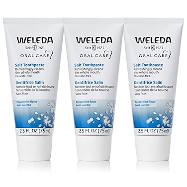 Weleda Natural Salt Toothpaste 25 Fluid Ounce Pack of 3