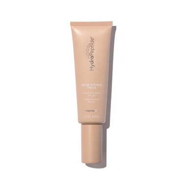 HydroPeptide Solar Defense Tinted Moisturizer with Sunscreen SPF 30 Face Antioxidant 17 Ounce