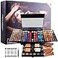 Pure Vie AllinOne Holiday Gift Makeup Set Essential Starter Bundle Include Eyeshadow Palette Lipgloss Concealer Blush Eyebrow Foundation Face Powder Eyeliner Pencil Make up Kit for Women Full Kit