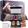 Pure Vie AllinOne Holiday Gift Makeup Set Essential Starter Bundle Include Eyeshadow Palette Lipgloss Concealer Blush Eyebrow Foundation Face Powder Eyeliner Pencil Make up Kit for Women Full Kit