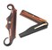 G.B.S GENTS Handmade Portable Mustache Beard Comb Set 2 Pocket Sized Foldable Fine Tooth Grooming Combs