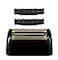 BaBylissPRO Barberology Professional FXRF2B BLACKFX Replacement Double Foil Shaver Head with 2 Cutters