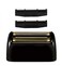 BaBylissPRO Barberology Professional FXRF2B BLACKFX Replacement Double Foil Shaver Head with 2 Cutters