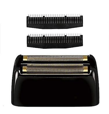 BaBylissPRO Barberology Professional FXRF2B BLACKFX Replacement Double Foil Shaver Head with 2 Cutters