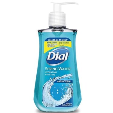 Dial Complete Antibacterial Liquid Hand Soap Spring Water Blue 75 fl oz Pack of 1