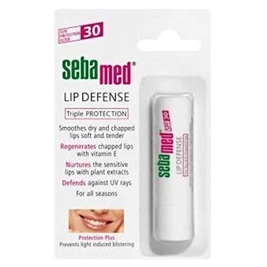 SEBAMED Sebamed Lip Defense SPF 30 moisturizing SPF to protect sensitive lips harmful UV rays