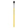 BDELLIUM TOOLS Bdellium Tools Professional Makeup Brush Studio Series 740 Sponge Applicator With Soft Rubycell Foam For Pristine Application of Powder Yellow 1pc