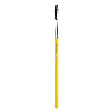 BDELLIUM TOOLS Bdellium Tools Professional Makeup Brush Studio Series 733 Lash With Soft Synthetic Fibers For Applying Mascara Yellow 1pc