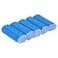Cuttte 500PCS Disposable Micro Swabs for Eyelash Extension Micro Applicators Eyelash Swabs for Makeup Application Blue Head Diameter 25mm