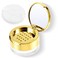 EupHHonycs 6 G Loose Powder Containers with Puff Empty Makeup Powder Container Reusable Plastic Powder Case Mini Powder Compact DIY Makeup Powder Case with Mirror