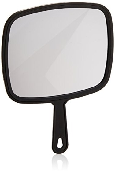 Burmax Soft n Style MakeUp Mirror 8 X 9 Black SNS11BK