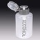 Tech-Med Liquid Push Down Alcohol Dispenser Clear Bottle Labeled 9 Oz Bottle