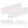 ZEJIA 10 Gram Sample Containers 40 Count Cosmetic Containers with Lids Refillable Empty Sample Jars Small Plastic Containers with Lids Clear