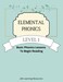Majosta Elemental Phonics Level 1 Easy Phonics Lessons to Learn to Read