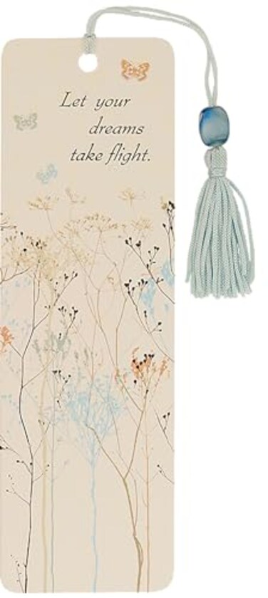 PETER PAUPER Butterflies Beaded Bookmark
