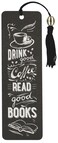 PETER PAUPER Coffee Books Beaded Bookmark1Pc