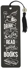 PETER PAUPER Coffee Books Beaded Bookmark1Pc