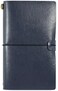 PETER PAUPER Voyager Refillable Notebook Midnight Blue Travelers Journal Planner Notebook
