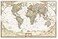 National Geographic World Wall Map Executive Poster Size 36 x 24 in Reference Map