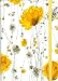 PETER PAUPER Yellow Flowers Journal Diary Notebook