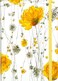 PETER PAUPER Yellow Flowers Journal Diary Notebook