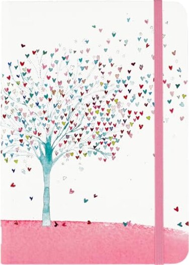 PETER PAUPER Tree of Hearts Journal Diary Notebook