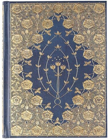 PETER PAUPER Gilded Rosettes Journal Diary Notebook