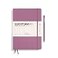 LEUCHTTURM1917 Notebook Hardcover Composition B5219 Numbered Pages for Writing and Journaling Dusty Rose Plain