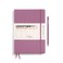 LEUCHTTURM1917 Notebook Hardcover Composition B5219 Numbered Pages for Writing and Journaling Dusty Rose Plain