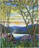 PETER PAUPER PRESS Tiffany Window Journal Diary Notebook