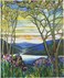 PETER PAUPER PRESS Tiffany Window Journal Diary Notebook
