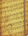 PETER PAUPER Music Journal Diary Notebook