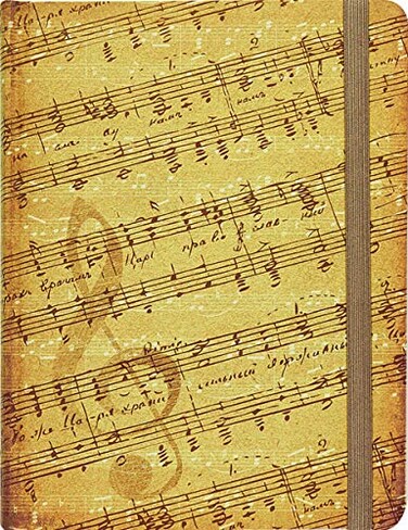 PETER PAUPER Music Journal Diary Notebook