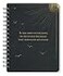 PETER PAUPER Soar Journal Notebook Diary Black Rock