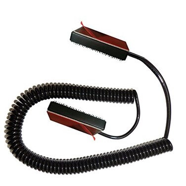 Anderic Universal Coiled Security Cable Bulk Pricing Available Remote Control Tether Security Cable Leash with Hook and Loop Fastener Tape and DoubleSided Tape CBL02
