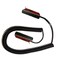Anderic Universal Coiled Security Cable Bulk Pricing Available Remote Control Tether Security Cable Leash with Hook and Loop Fastener Tape and DoubleSided Tape CBL02