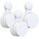 Pefecon Outlet Wall Mount for Google WiFi AC1200 Cable Management Space Saving Easy to Move Wall mount holder for Google WiFi2020 modelRound Plug3 Pack